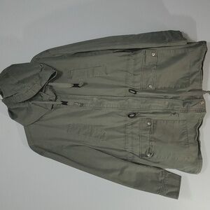 Falls Creek jacket men's size large L green army color